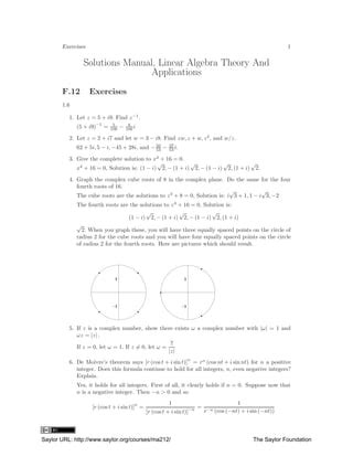Solutions Manual For Linear Integer And Quadratic Programming With Lindo Third Edition