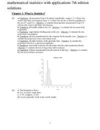 Solutions Mathematical Statistics Applications 7th Edition Wackerly