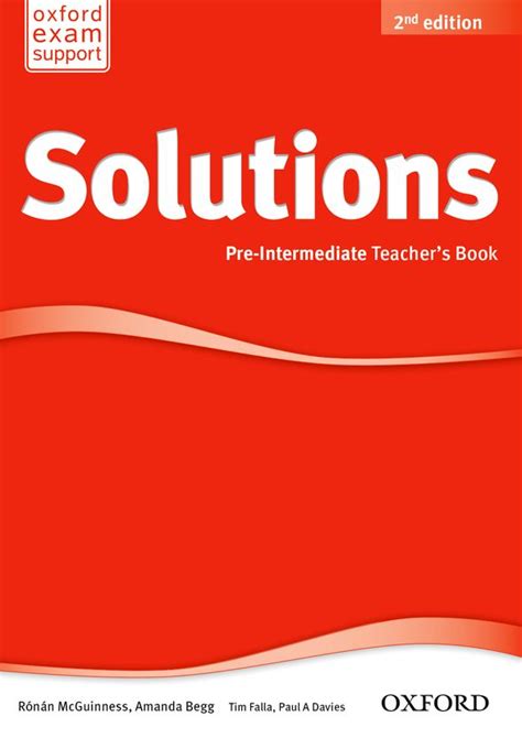 Solutions Pre Intermediate Teacher Book Usazz Net