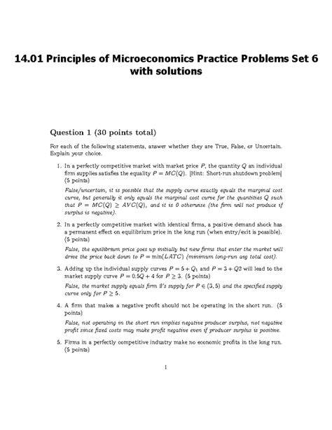 solutions to problems from microeconomics perloff