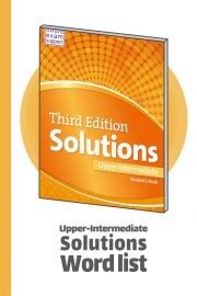 Solutions Upper Intermediate Wordlist
