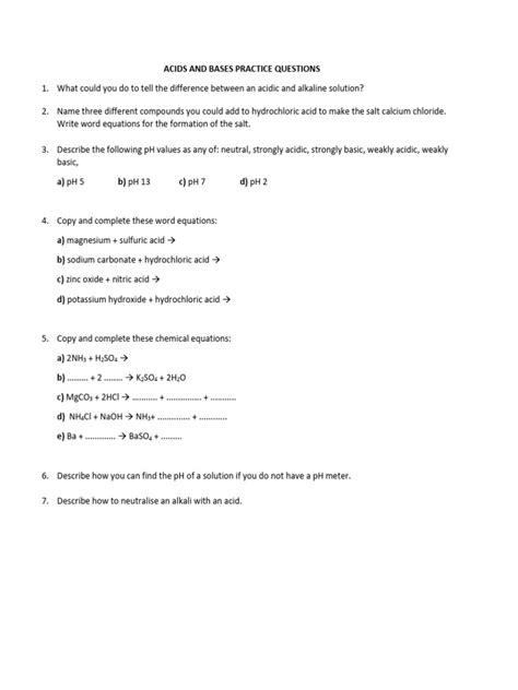 Read Online Solutions Acids And Bases Math Practice File Type Pdf 