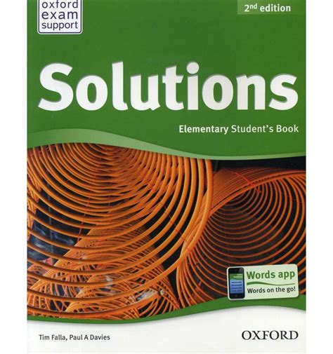 Full Download Solutions Elementary Students Book 2Nd Edition 