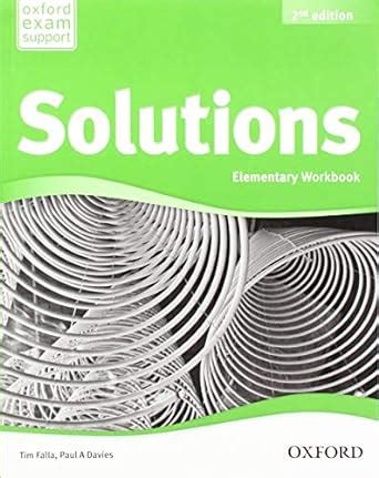 Read Online Solutions Elementary Workbook 2Nd Edition Teachers Resources 