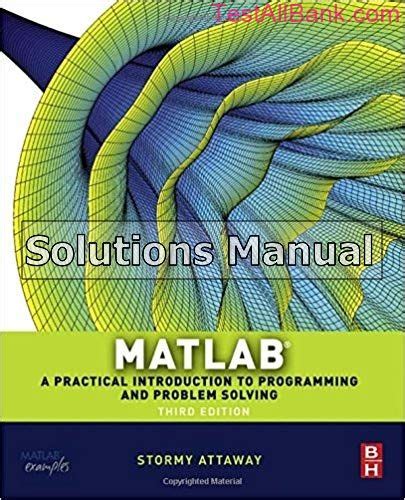 Download Solutions For Matlab Attaway 3Rd Edition 