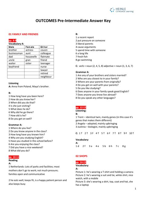 Download Solutions Intermediate 2Nd Edition Grammar Answers 