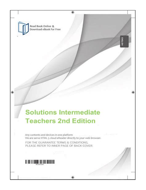 Read Solutions Intermediate Teachers 2Nd Edition 