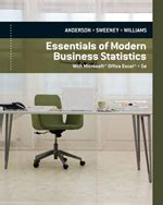 Download Solutions Manual Essentials Of Modern Business Statistics With Microsoft Excel 5Th Edition 