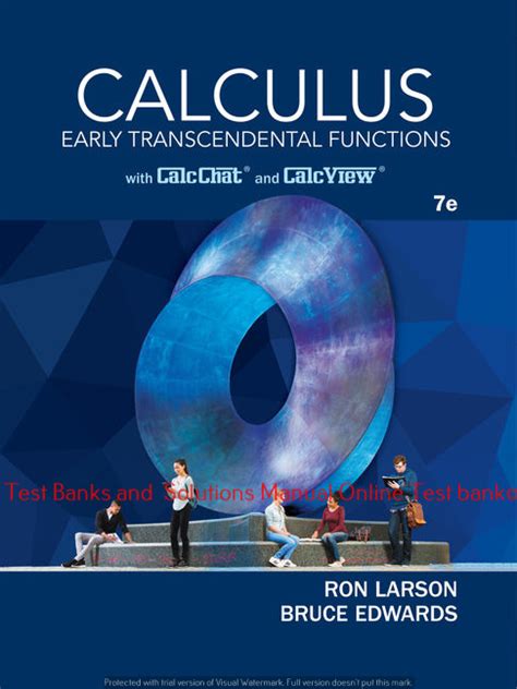 Full Download Solutions Manual For Calculus Early Transcendentals 7Th Edition 