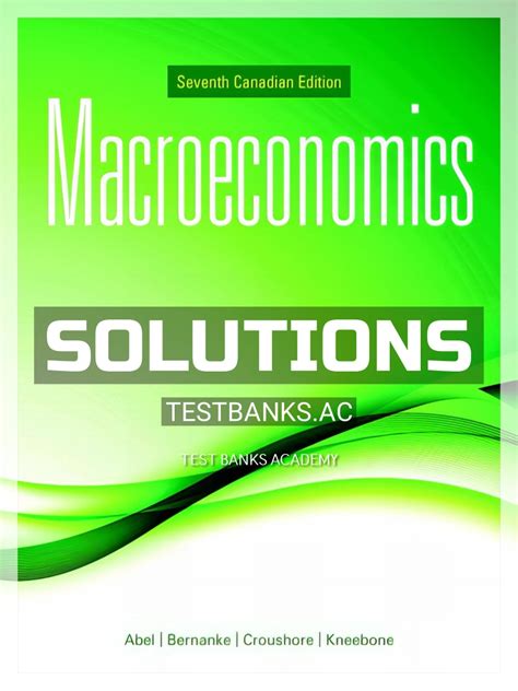 Full Download Solutions Manual Macroeconomics Abel 7Th Edition 