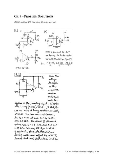 Full Download Solutions Manual Operational Amplifiers 