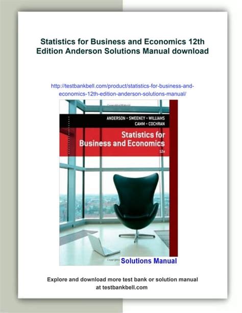 Read Solutions Manual Statistics For Business 