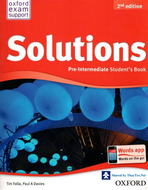 Read Solutions Pre Intermediate Audio Cd Second Edition 