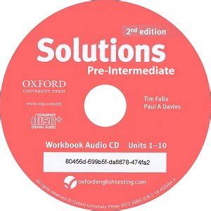 Read Solutions Pre Intermediate Audio Cd Second Edition 