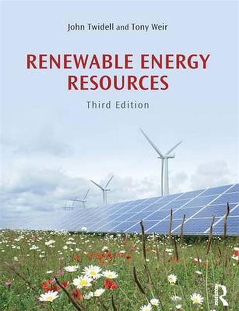 Read Solutions Renewable Energy Resources By John Twidell 