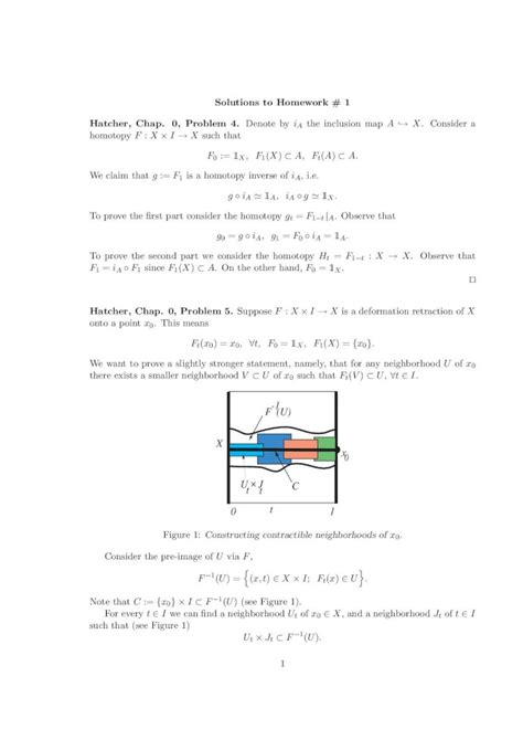 Read Solutions To Homework 1 Hatcher Chap 0 Problem 4 
