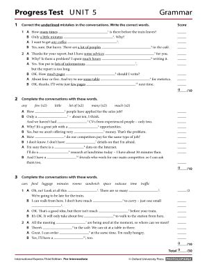 Full Download Solutions Upper Intermediate Progress Test Unit 5 