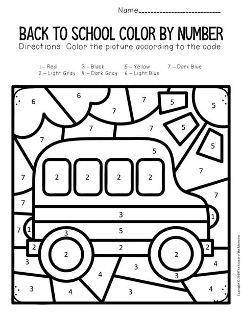 Solve And Color Back To School Worksheets Math Middle School Math Coloring Worksheets - Middle School Math Coloring Worksheets