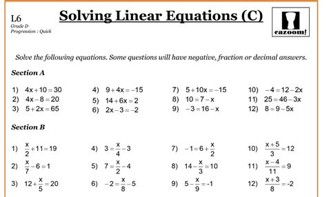 Solve Equations Grade 9 Free Mathematics Tutorials Problems Equations Worksheet 9th Grade - Equations Worksheet 9th Grade