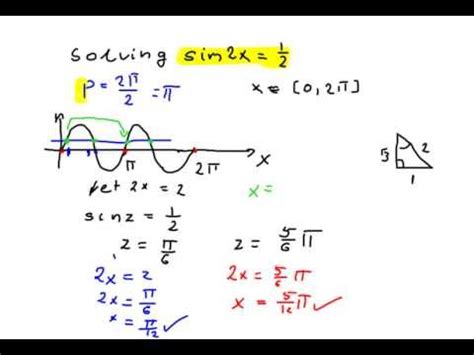 Solve Sin2x