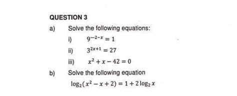 Solve The Following Question