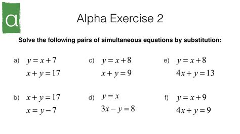 Solve The Following Simultaneous Equations