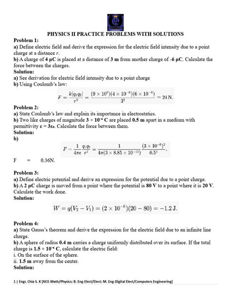 Solved Problems In Physics Ruowed