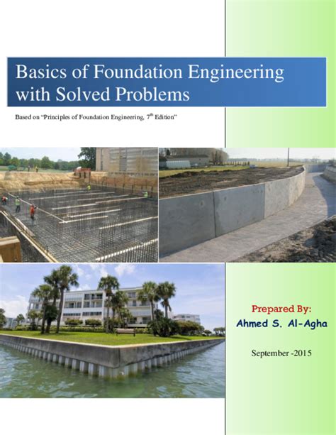 Download Solved Problems In Foundation Engineering Fornitureore 