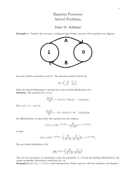 Full Download Solved Problems In Random Processes 