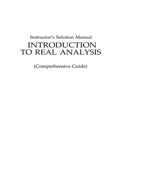 Download Solved Problems Of Introduction To Real Analysis 