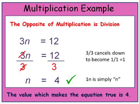 Solving Equations Using Multiplication And Division Solve Multiplication And Division Equations - Solve Multiplication And Division Equations