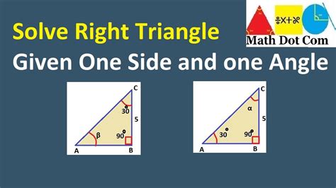 Solving For A Side In Right Triangles With Trigonometry Finding Sides And Angles Worksheet - Trigonometry Finding Sides And Angles Worksheet
