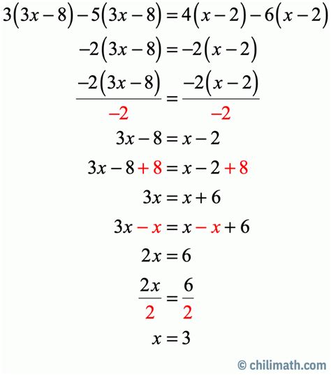 Solving Multi Step Equations Chilimath Multi Step Math Equations - Multi Step Math Equations