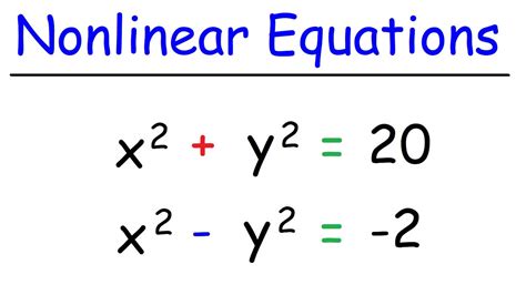 Solving Nonlinear Equation S In Matlab