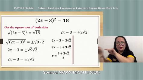 Solving Quadratic Equations Using Extracting Square Roots Worksheet Solving Equations Using Square Roots Worksheet - Solving Equations Using Square Roots Worksheet