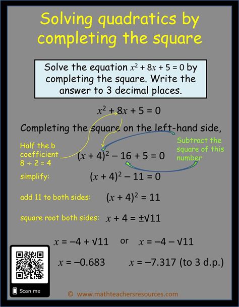 Solving Quadratics By Completing The Square Khan Academy Algebra Completing The Square Worksheet - Algebra Completing The Square Worksheet