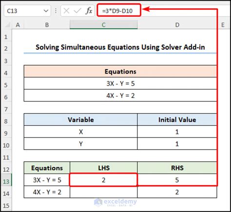 Solving Simultaneous Equations In Excel Daffynition Decoder Worksheet Answers - Daffynition Decoder Worksheet Answers