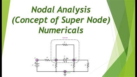 Read Solving Linear Equations Nodal Analysis Supernodes Nodal 