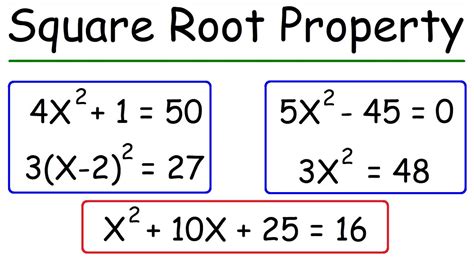 Read Online Solving Quadratic Equations By Using Square Roots 