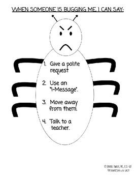 Something Bugs Me By Lawler Speech School Teachers Things That Bug Me Worksheet - Things That Bug Me Worksheet