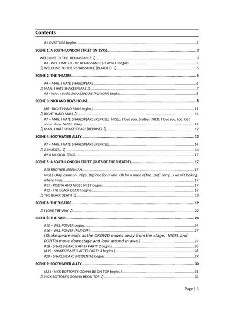Something Rotten Script