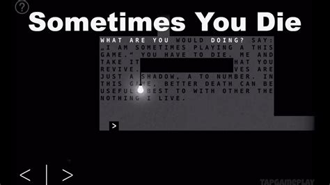 Sometimes You Die Walkthrough