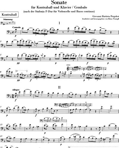 sonate f dur nach der violinsonate bearbeitet op