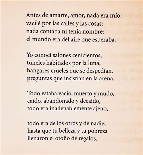 Soneto De Amor