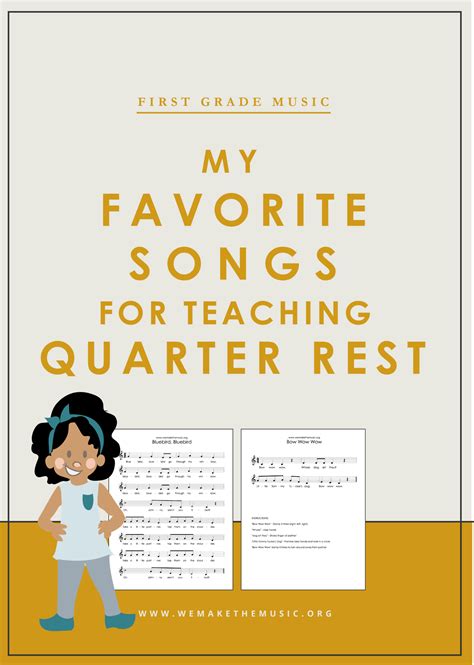 Songs To Teach Quarter Rest Victoria Boler Rest Music For Kindergarten - Rest Music For Kindergarten