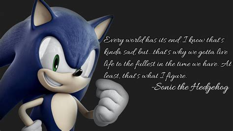 Sonic Memorable Quotes