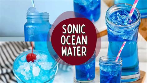 sonic ocean water calories