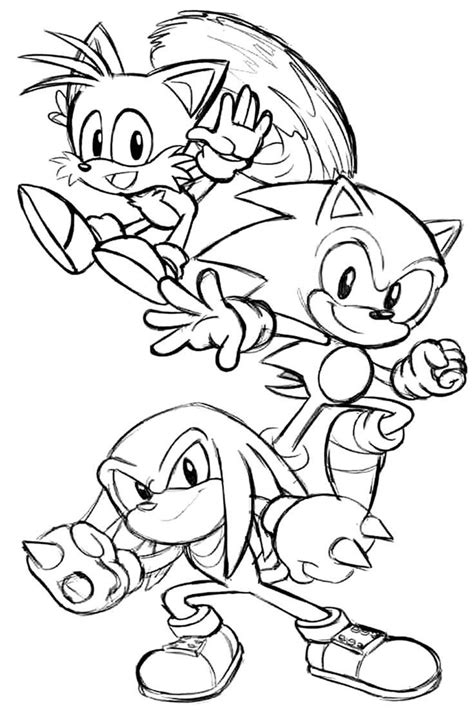 Sonic Para Imprimir