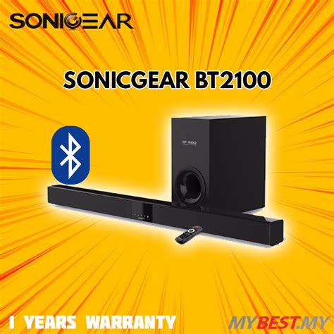 sonicgear bt2100 spesifikasi