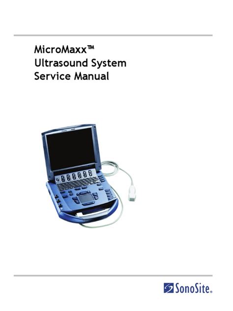 Full Download Sonosite Nanomaxx Service Manual 